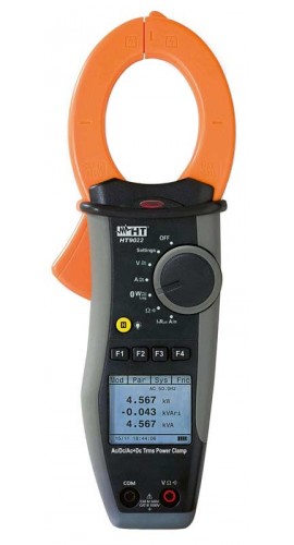 PINZA AMPERIMETRICA, 1000A AC/DC TRMS, MARCA HT, MODELO 9022