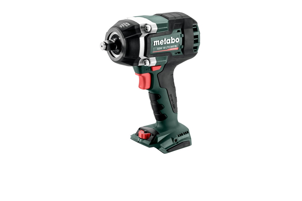 LLAVE DE IMPACTO DE 1/2" INALAMBRICA SSW 18 LTX 800 BL, 800 NM, MARCA METABO, MODELO 602403850