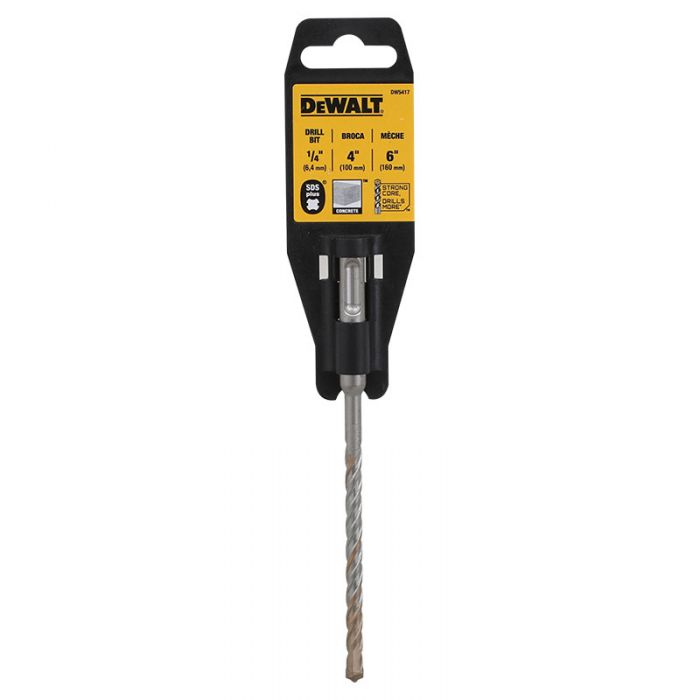 BROCA PARA ROTOMARTILLO 1/4"X4"X6" SDS PLUS, MARCA DEWALT, MODELO DW5417Y