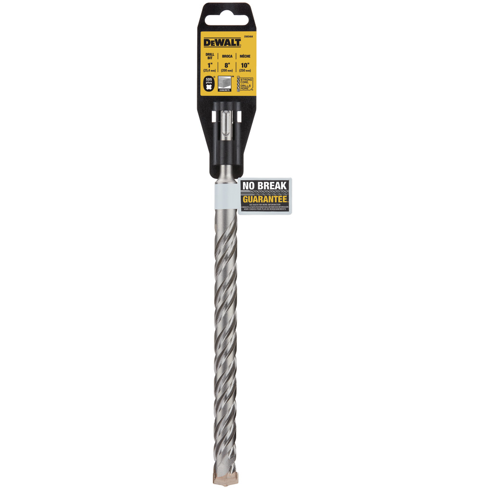 BROCA PARA ROTOMARTILLO 1"X8"X10" SDS PLUS, MARCA DEWALT, MODELO DW5464Y
