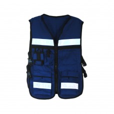 CHALECO BRIGADISTA, AZUL, TALLA L, MARCA CABEL, MODELO 03-0603-0301-03
