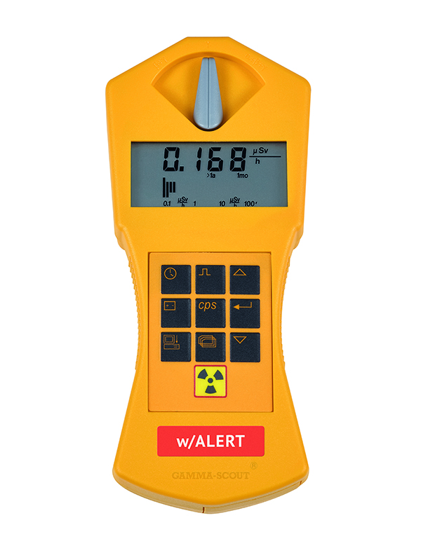 DETECTOR DE RADIACION, MARCA GAMMA-SCOUT, MODELO GAMMA-SCOUT ALERT
