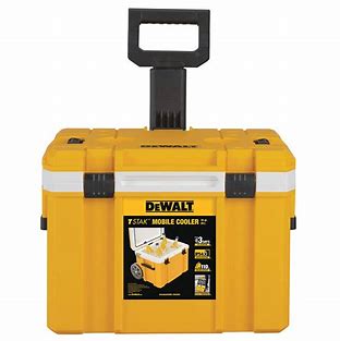 HIELERA CON MANGO LARGO DE 17.13" CON RUEDAS, MARCA DEWALT, MODELO DWST17824
