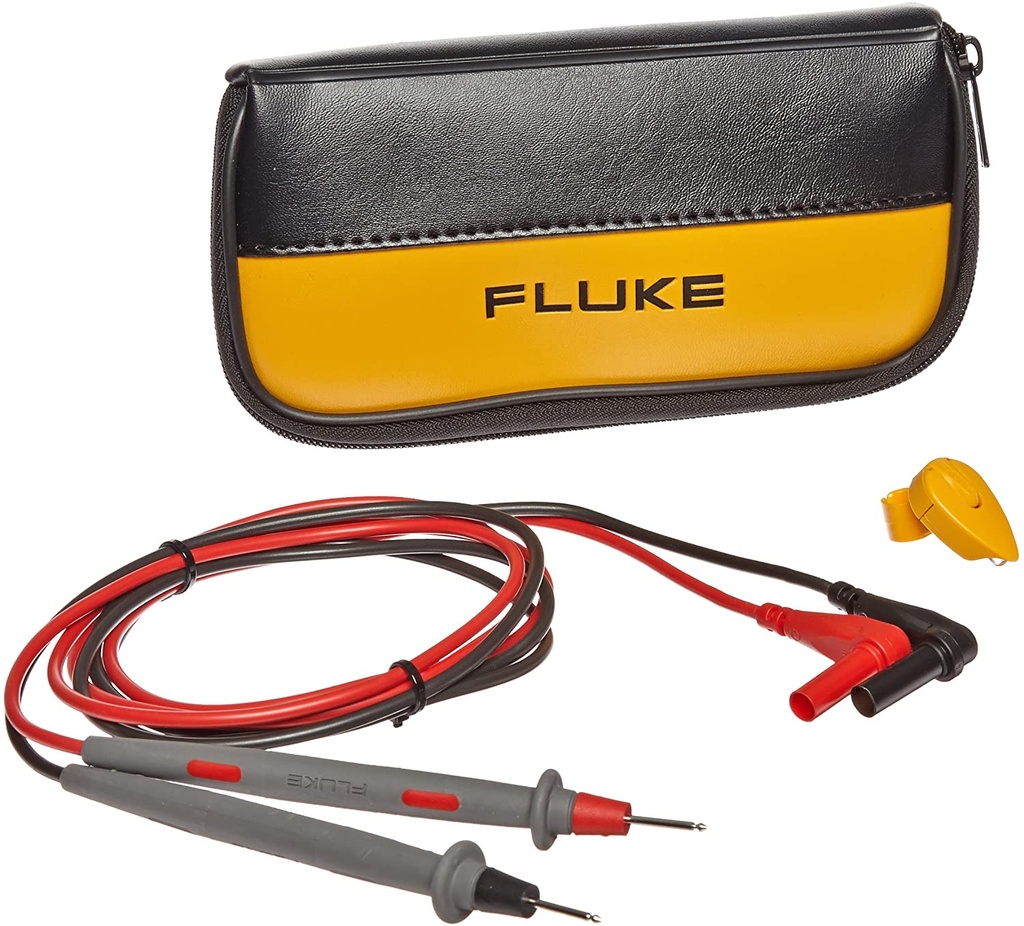 JUEGO DE PINZAS CON LUZ LED Y FUNDA, MARCA FLUKE, MODELO L211