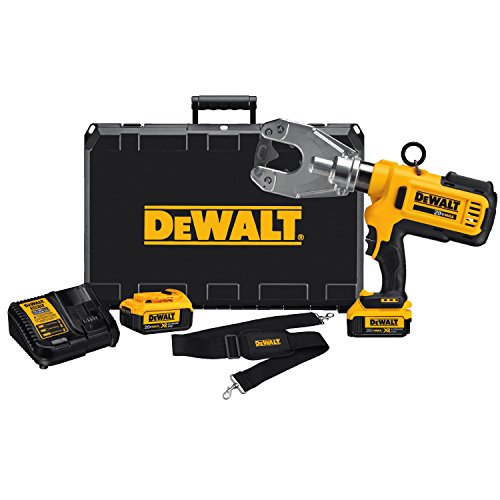 KIT DE HERRAMIENTAS PARA REMACHAR CABLES SIN TROQUEL (DADOS) DE 20V, MARCA DEWALT, MODELO DCE350M2