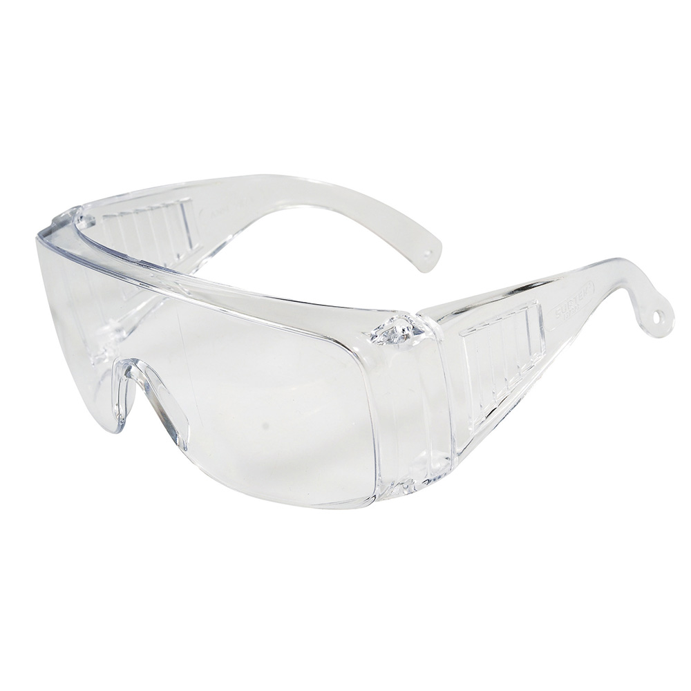 LENTES DE PLASTICO TRANSPARENTE, VENTILACION LATERAL, MARCA CABEL, MODELO 03-0203-0101-01