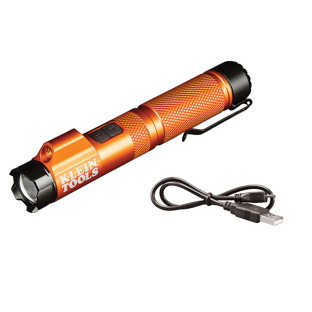 LINTERNA DE MANO CON LASER 350 LUMEN, HASTA 12 HORAS, MARCA KLEIN TOOLS, MODELO 56040