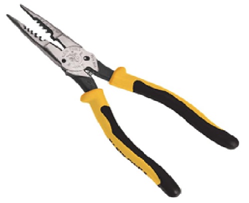 PINZA MULTIUSO, DEL 10 AL 18 AWG, MARCA KLEIN TOOLS, MODELO J206-8C
