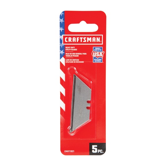 PAQUETE DE REPUESTOS DE NAVAJA DE 5 UNIDADES, MARCA CRAFTSMAN, MODELO CMHT11921