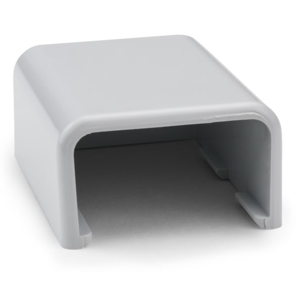 TAPADERA FINAL PARA CANALETA PLASTICA DE 1-1/4", COLOR IVORY, MARCA HELLERMANN TYTON