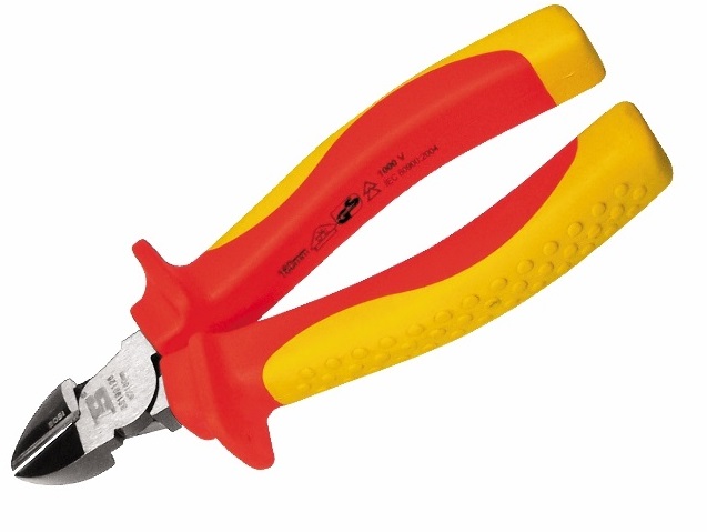 TENAZA DE CORTE DIAGONAL DE 6" AISLADA 1000V, MARCA BOSI TOOLS, MODELO BS199126