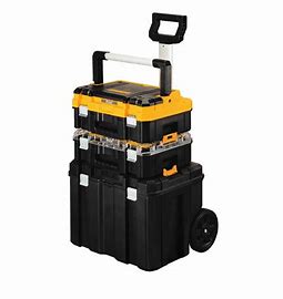 TORRE DE CAJA PARA HERRAMIENTAS DE 3 PIEZAS, CON RUEDAS, MARCA DEWALT, MODELO DWST60404