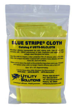 TRAPO DE MICROFIBRA PARA PERTIGA BLUE STRIPE, MARCA UTILITY SOLUTIONS, MODELO USTS-CLOTH