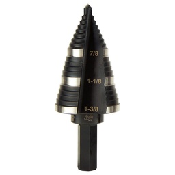 [KLEIN-KTSB15] BROCA ESCALONADA No.15, DE 7/8" A 1-3/8", MARCA KLEIN TOOLS, MODELO KTSB15