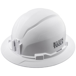 [KLEIN60400] CASCO SIN VENTILACION, ALA COMPLETA, COLOR BLANCO, MARCA KLEIN TOOLS, MODELO 60400