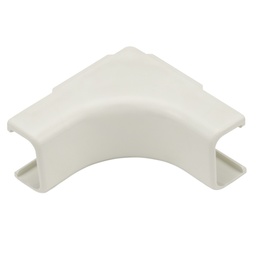 [H-TSR1FW-33] ESQUINA INTERNA PARA CANALETA PLASTICA DE 3/4", 6' DE LARGO, COLOR IVORY, MARCA HELLERMANN TYTON