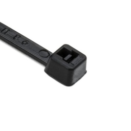 [H111-01841/T18R0M4] FAJILLA PARA CABLE, COLOR NEGRO DE 4", 18 LBS, MARCA HELLERMANN TYTON