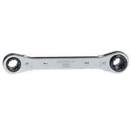 [KLEIN KT223X4] LLAVES DE ESTRIAS DE LINIERO CON MATRACA, 4 EN 1, 1/2'', 9/16'', 5/8'' Y 3/4'', MARCA KLEIN TOOLS, MODELO KT223X4