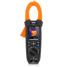 [HT-ECLIPSE] PINZA AMPERIMETRICA 1000A AC/DC TRMS, CON CAMARA TERMOGRAFICA INTEGRADA, MARCA HTI, MODELO ECLIPSE