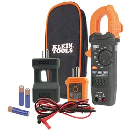 [KLEIN CL120KIT] PINZA AMPERIMETRICA 400A CA, MARCA KLEIN TOOLS, MODELO CL120KIT