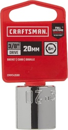 [CRAFTSMAN-CMMT43580] CUBO DE 20MM PARA RATCH DE 3/8", MARCA CRAFTSMAN, MODELO CMMT43580