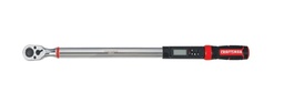 [CRAFTSMAN-CMMT99436] TORQUIMETRO DE 1/2" CON PANTALLA DIGITAL Y LUZ, DE 50 A 250 LBS-FT (67.9 A 338.95 NM) MARCA CRAFTSMAN, MODELO CMMT99436