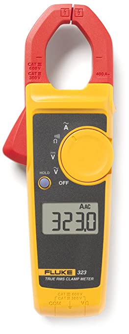 PINZA AMPERIMETRICA 400A AC, 600V AC/DC, MARCA FLUKE, MODELO 323