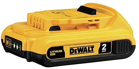 BATERIA DE ION DE LITIO, 2.0 AH, 20 VOLTIOS, MARCA DEWALT, MODELO DCB203