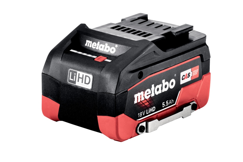 Bateria LiHD DS 18 V, 5.5 Ah, Metabo 624990000