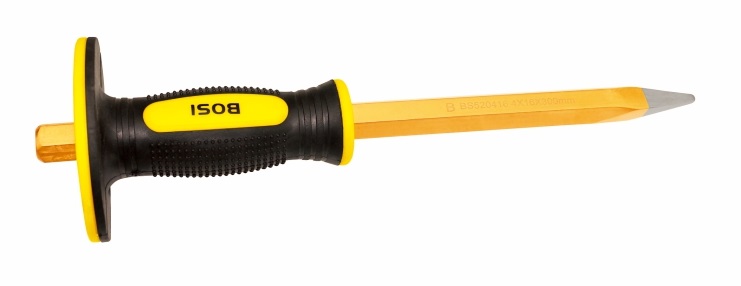 CINCEL DE PUNTA CON FORRO 3/16"X3/4"X10", MARCA BOSI TOOLS, MODELO BS520416