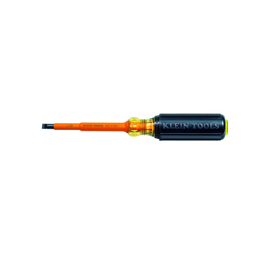 DESTORNILLADOR AISLADO 1000V, MARCA KLEIN TOOLS, MODELO 602-4-INS