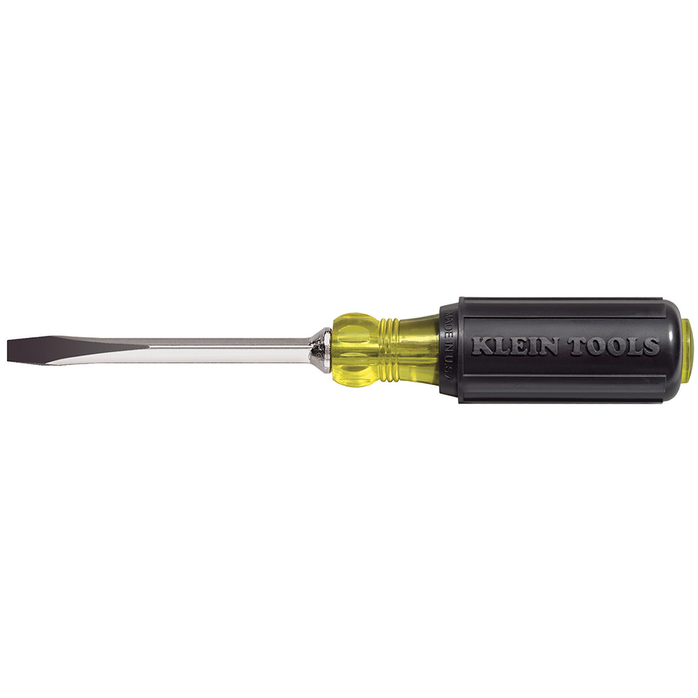 DESTORNILLADOR PLANO DE 1/4"X4", MARCA KLEIN TOOLS, MODELO 600-4