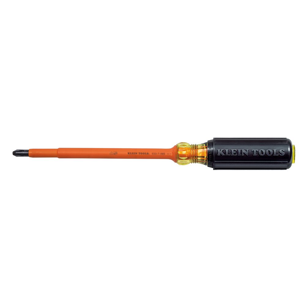 DESTORNILLADOR PHILLIPS #3 AISLADO 1000V, MARCA KLEIN TOOLS, MODELO 633-7-INS