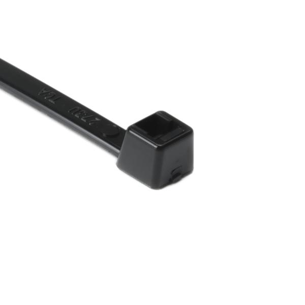 FAJILLA PARA CABLE COLOR NEGRO DE 12", RESISTENTE A RAYOS UV, 50 LBS, MARCA HELLERMANN TYTON