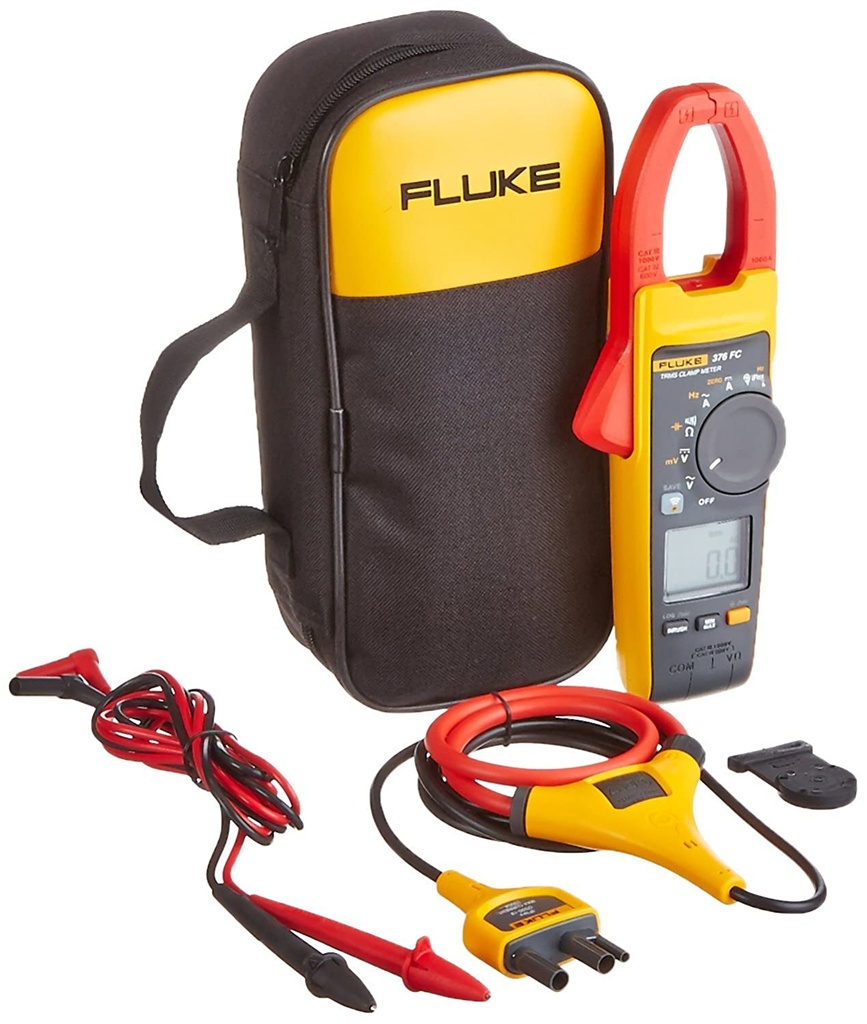 FLUKE 376FC - AMPERIMETRO CON SONDA FLEXIBLE iFLEX, 1000A AC/DC, 1000V AC/DC