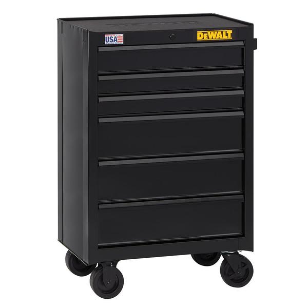 GABINETE DE ALMACENAMIENTO DE 26" CON RUEDAS, CON 6 CAJONES, MARCA DEWALT, MODELO DWST22760
