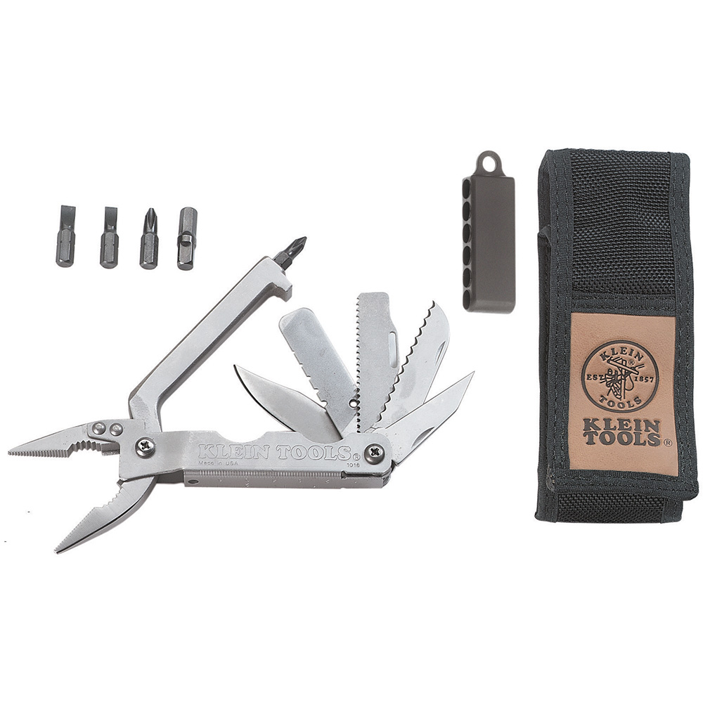 NAVAJA Y HERRAMIENTA MULTIUSOS, MARCA KLEIN TOOLS, MODELO 1016