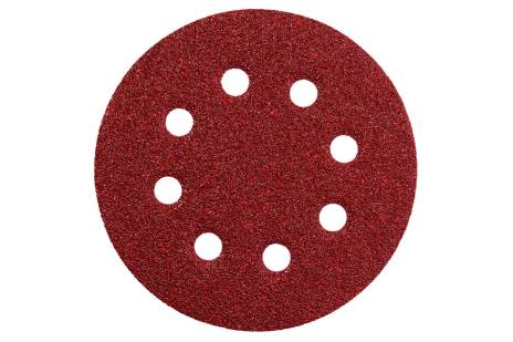 PAQUETE DE HOJAS DE LIJAS ADHESIVAS Ø 125MM, PARA LIJADORA ORBITAL, DE 25 UNIDADES, MARCA METABO, MODELO 631583000