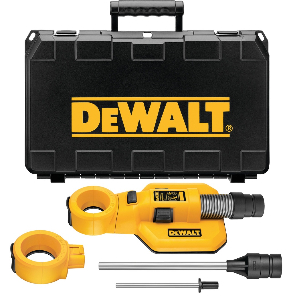 KIT EXTRACTOR DE POLVO PARA TALADROS, MARCA DEWALT, MODELO DWH050K