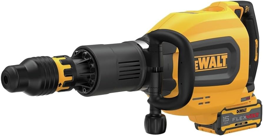 MARTILLO DEMOLEDOR INALAMBRICO SDS MAX DE 60V 27 LBS, 300W, 27.0J, MARCA DEWALT, MODELO DCH911Z2