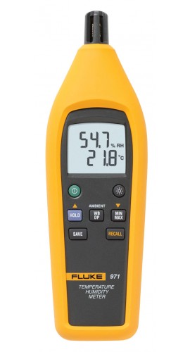 MEDIDOR DE HUMEDAD Y TEMPERATURA, MARCA FLUKE, MODELO 971