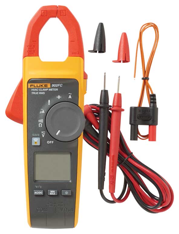MULTIMETRO Y PINZA HVAC, MARCA FLUKE, MODELO 902FC