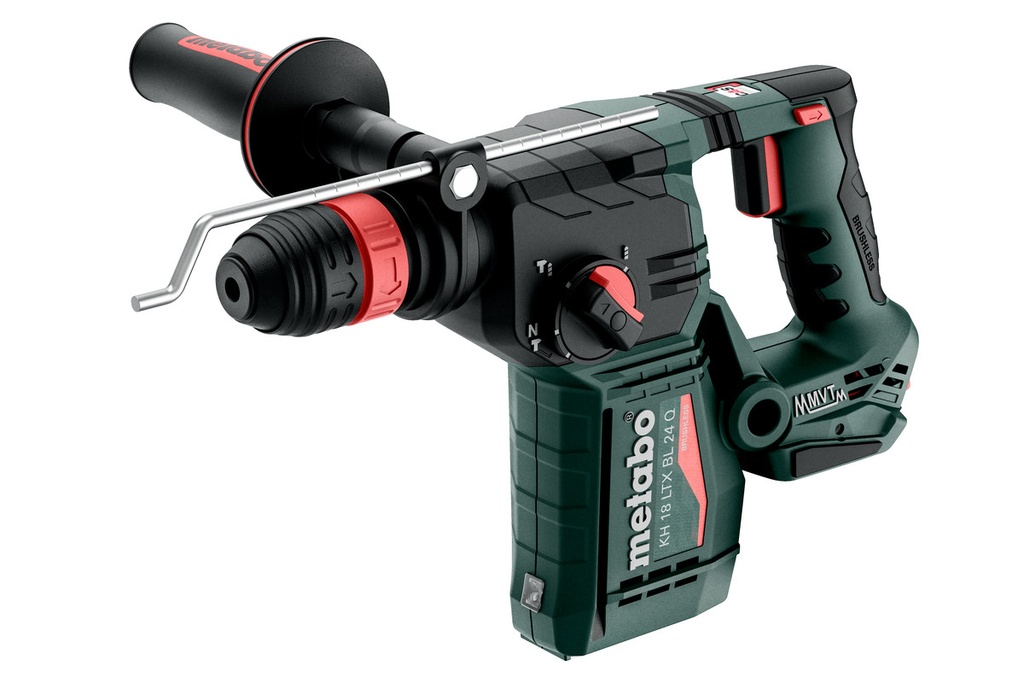 ROTOMARTILLO COMBINADO INALAMBRICO SDS PLUS KH 18 LTX BL 24 Q, 2.2J, MARCA METABO, MODELO 601714840