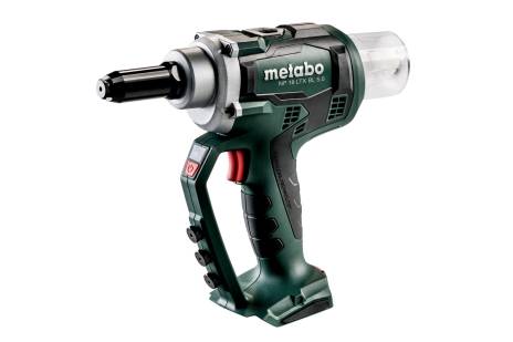 Pistola de Remache Ciego de Bateria NP 18 LTX BL 5.0, Metabo 619002840