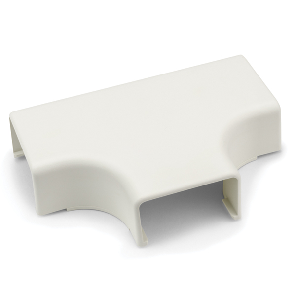 TEE PARA CANALETA PLASTICA DE 1-3/4", 6' DE LARGO, COLOR IVORY, MARCA HELLERMANN TYTON