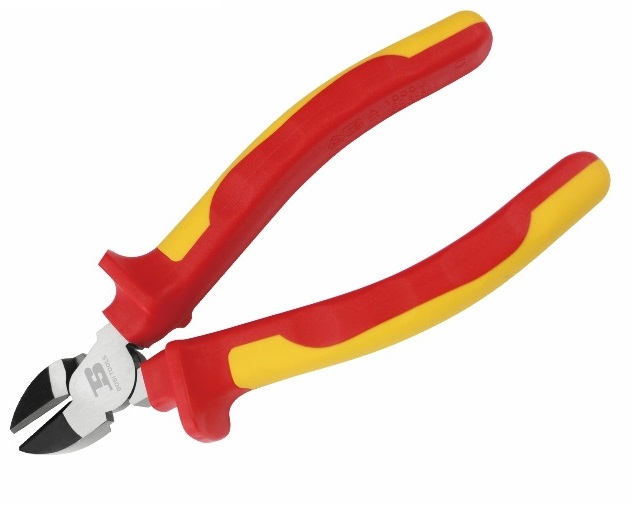 TENAZA DE CORTE DIAGONAL DE 6" AISLADA 1000V, MARCA BOSI TOOLS, MODELO BS600008