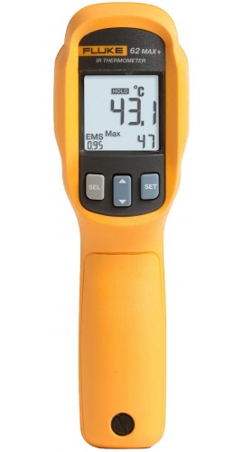 TERMOMETRO INFRAROJO DE -30 A 650 °C, RELACION 12:1, MARCA FLUKE, MODELO 62MAX+