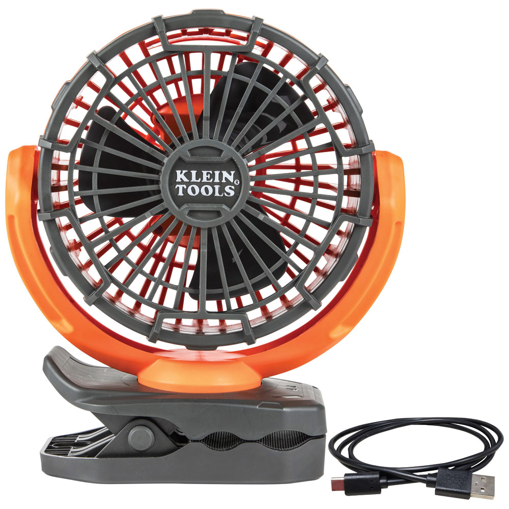 VENTILADOR PERSONAL RECARGABLE, MARCA KLEIN TOOLS, MODELO PJSFM1