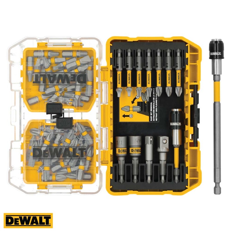 JUEGO DE PUNTAS DE DESTORNILLADOR HEXAGONAL 1/4, DEWALT DWAUMF60SET
