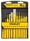 JUEGO DE CINCELES Y BOTADORES, DE 12 PIEZAS, MARCA STANLEY, MODELO 16-299